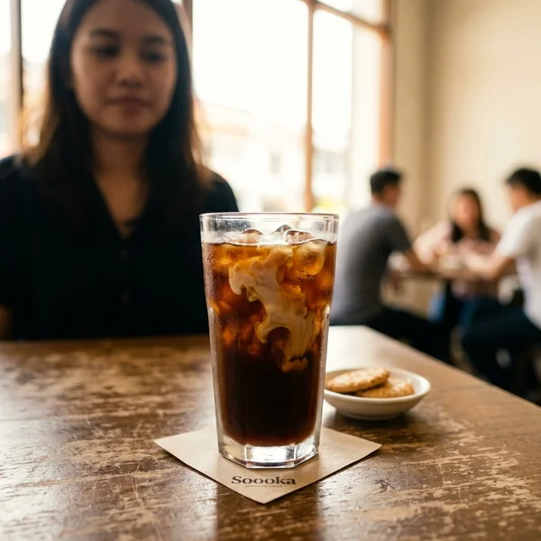 Cold brew kopi at Soooka Cafe